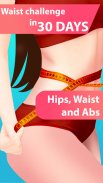 Small Waist Female Fitness screenshot 13