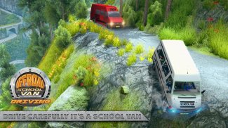 Offroad School Van Driving: Minibus Simulator 2019 screenshot 7