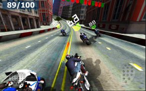 Speed Moto Racing - City Edt. screenshot 3