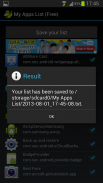 My Apps List (Free) screenshot 3