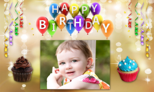 Happy Birthday Photo Frame screenshot 1