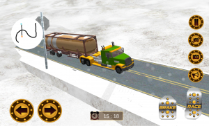 Snow Offroad Truck Transport screenshot 5