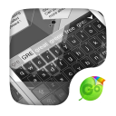 Grey GO Keyboard Theme