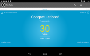 Typist: A Quick Typing Test screenshot 10