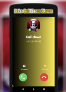 Video Call From Scary Clown screenshot 0