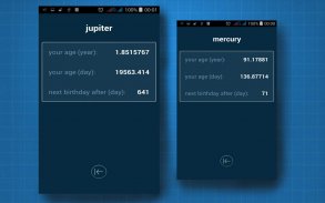 Calculate your age in the other planets screenshot 5