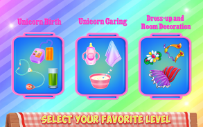 Cute Unicorn Welcome Party screenshot 2