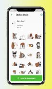 Bare Bears Stickers Imut WASti screenshot 3