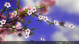 Spring Flowers 3D Parallax HD screenshot 0