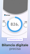 Bilancia digitale Sensoscale screenshot 10