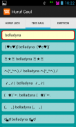 Huruf Gaul dan Lucu screenshot 3