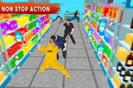 Gangster fuga Supermercato 3D screenshot 4