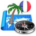 Côte d’Azur Offline Kaart Icon