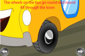 Wheels On The Bus Kids Nursery Rhyme screenshot 0