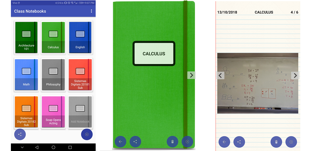 Classic versions. Тетрадь app #04161.