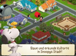 Peanuts: Snoopy Stadtbau Simulator screenshot 0