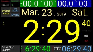 Ham radio /travel clock(Ver.WiFi) screenshot 1