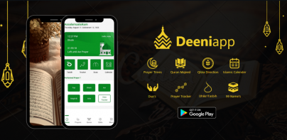 Deeniapp: Prayer Quran Qibla