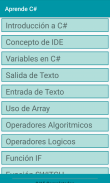 Aprende C# screenshot 1