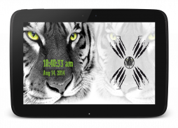 Screen Lock Sequecen Tiger screenshot 0