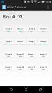 Group Calculator screenshot 0