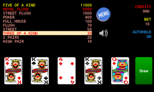 Jolly Card Poker screenshot 2