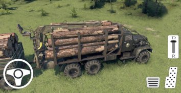 Wood Transport Truck Cargo Game screenshot 3