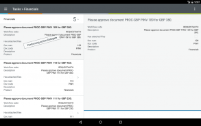 Unit4 Financials Tasks screenshot 22