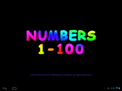 Numbers 1-100 Flash Action screenshot 0