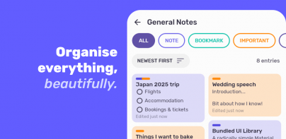 Bundled Notes + Lists + To-do