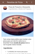 Receitas De Pizza screenshot 3