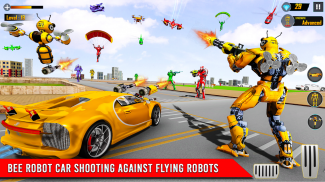 Bee Robot Car Game: Robot Game screenshot 6