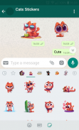 Katzen-Aufkleber für Chat screenshot 2