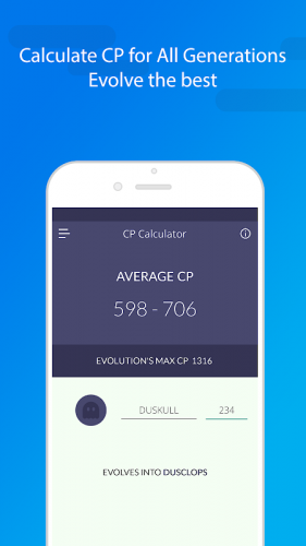 Evolution Cp Iv Calculator Raids And More 0 6 6 Download Android Apk Aptoide