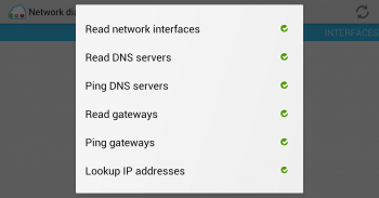 network diagnosis screenshot 0