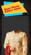 Indian Sherwani Photo Suit screenshot 3