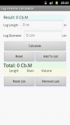 Log Volume Calculator screenshot 0