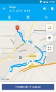Koşu Yürüyüş ve Yürüme GPS FITAPP screenshot 6
