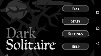Dark Solitaire screenshot 3
