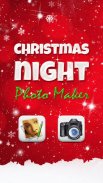 Christmas Night Photo Maker 2018 screenshot 3