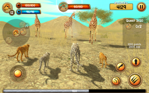 Wild Cheetah Sim 3D screenshot 5