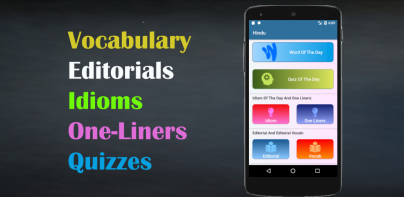 Hindu Vocab App & Editorial