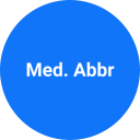 Medical Abbreviations Icon