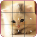 Cute Cats Jigsaw And Eight Puzzle Game Icon