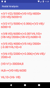 Nodal Equation Writer & Solver - Electric Circuits screenshot 6