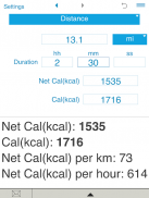 Calcolo Calorie Bruciate della screenshot 1