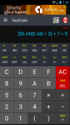 Calculadora TechCalc screenshot 0