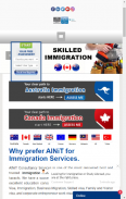 Immigration Consultant For Australia Canada AINiT screenshot 0