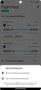 Flight Boarding Pass Wallet screenshot 3