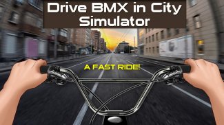 Fahren BMX in City Simulator screenshot 1